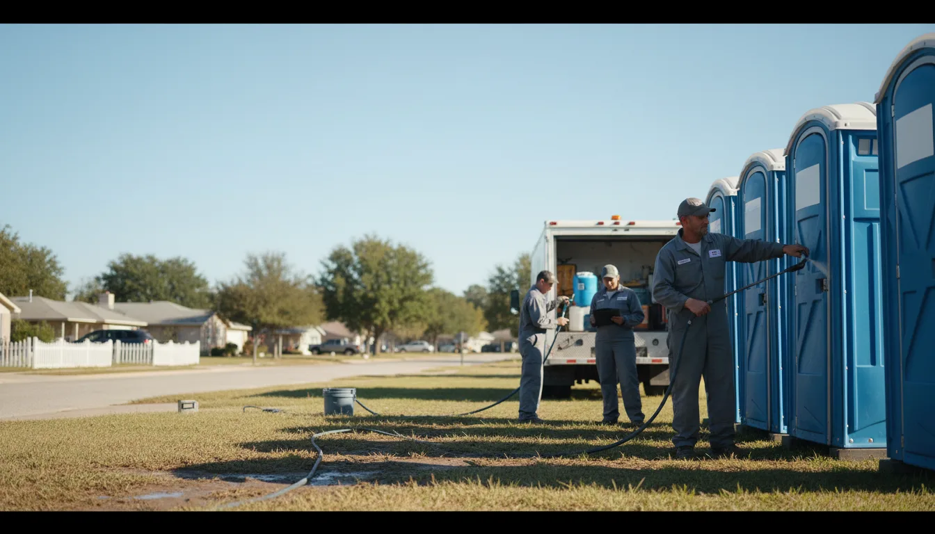 Long-Term Portable Toilet Rental in Janesville, CA near me